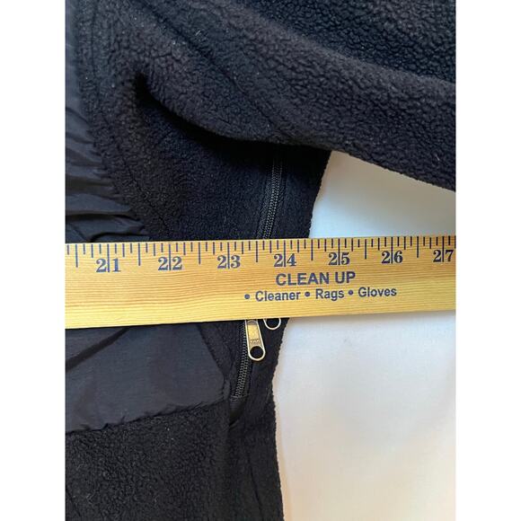 The North Face Men’s Large Black Sherpa-Lined Full Zip Jacket – Cozy Outdoor - Picture 5 of 7